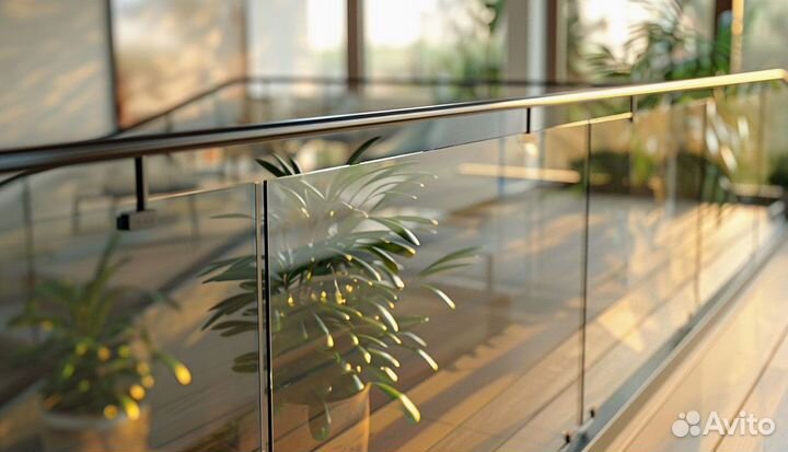Ограждения из стекла на заказ