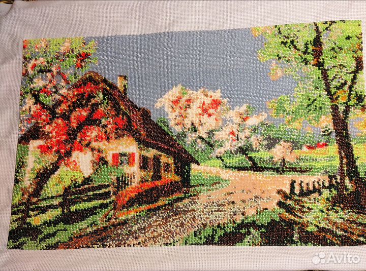 Картины вышитые бисером