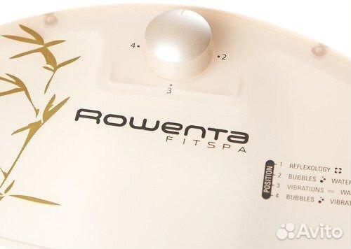 Ванночка для педикюра с массажёром для ног rowenta