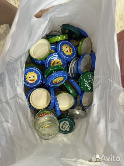 Банки из под детского питания 80мл и 100мл
