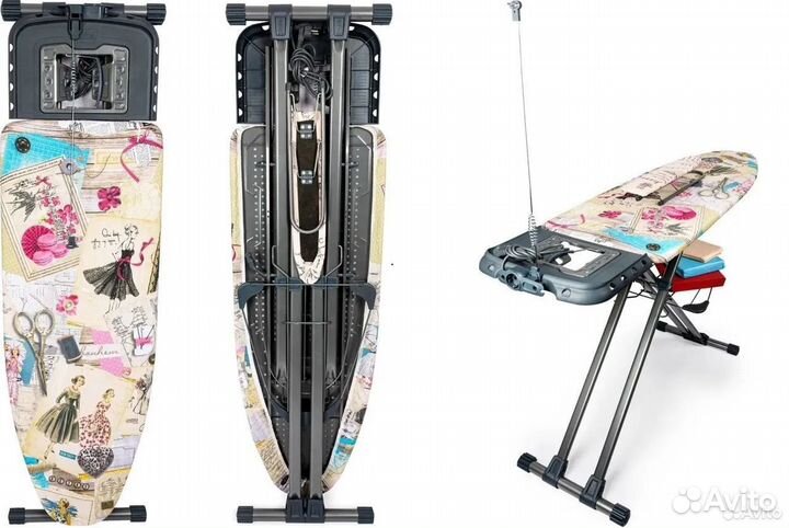 Гладильная доска Nika Blues 124*46 см (новая)