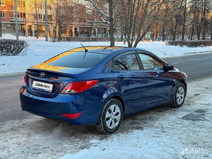 Hyundai Solaris 1.6 AT, 2015, 143 000 км