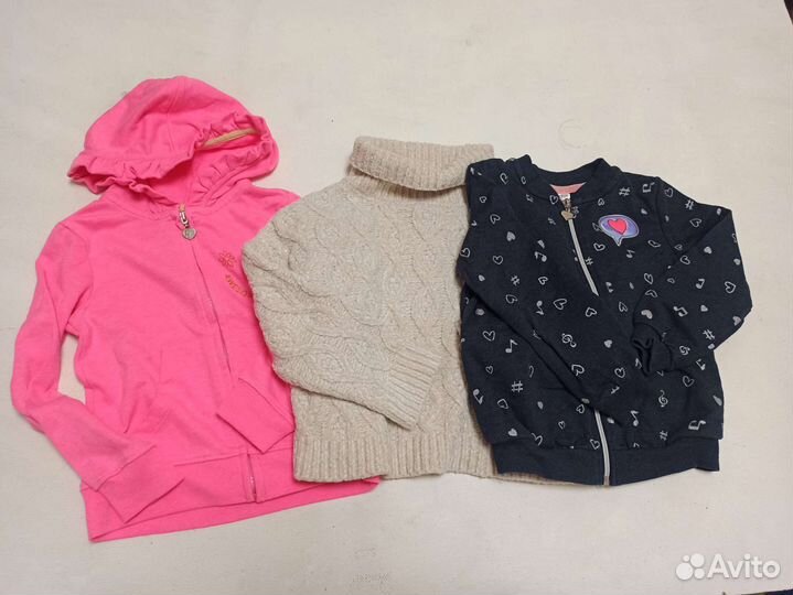 Пакет одежды на девочку 110-116