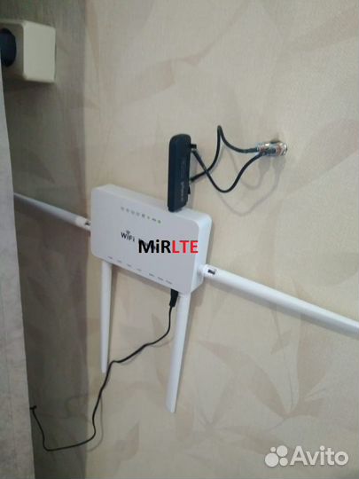 Интернет 4G в Офис за Город Роутер Модем Антенна