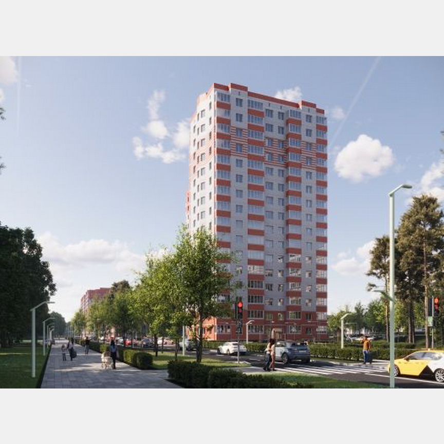 1-к. квартира, 35 м², 1/16 эт.