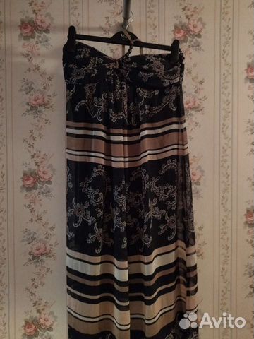 Платье нарядное длинное