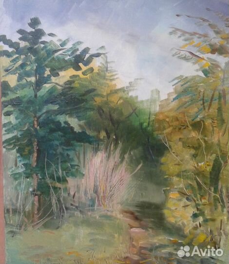 Летние пейзажи. Холст на картоне, масло