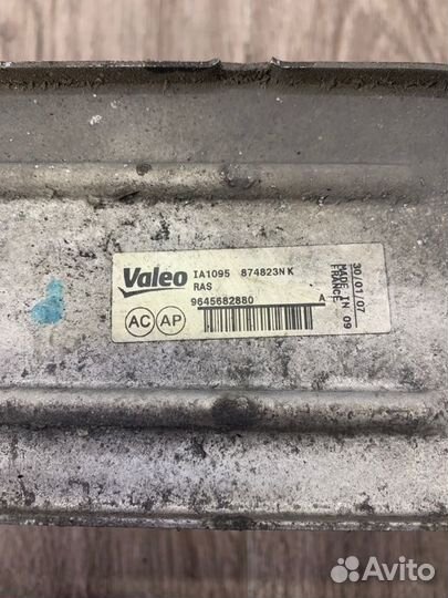 Интеркулер Peugeot 407 9HZ(DV6TED4) 2007