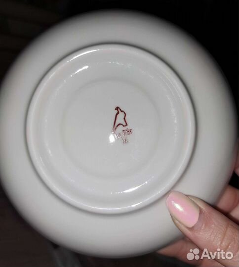 Блюдце Дулево Красавица