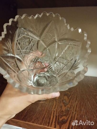 Ваза хрустальная СССР
