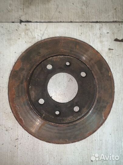 Диск тормозной передний Peugeot 206 хэтчбек 4дв. 1