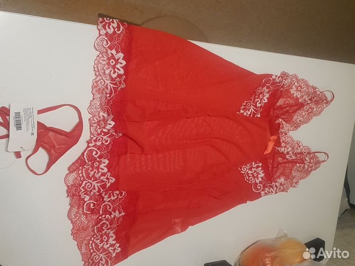 Комбинация сорочка кружевная