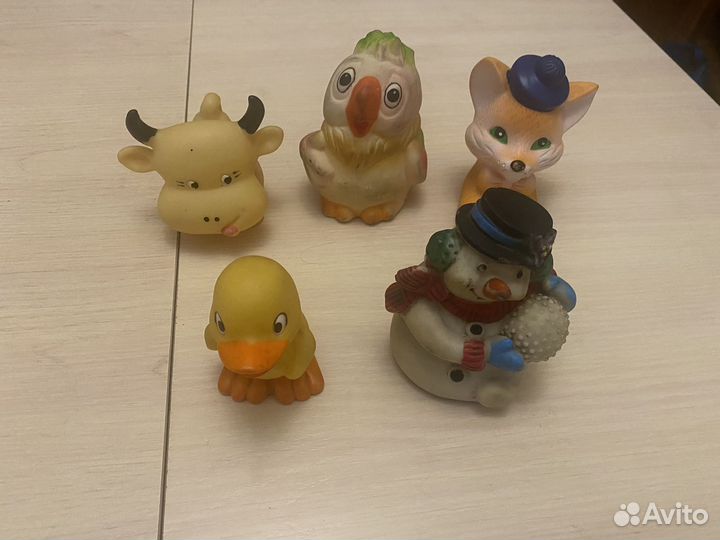 Игрушки резиновые СССР
