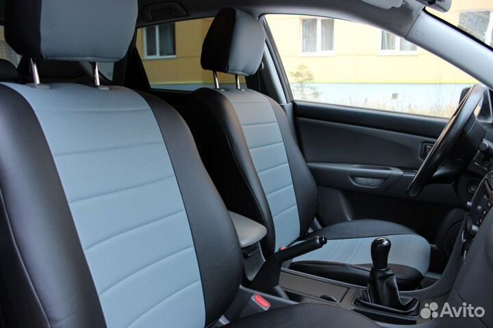 Чехлы Skoda Rapid, экокожа 