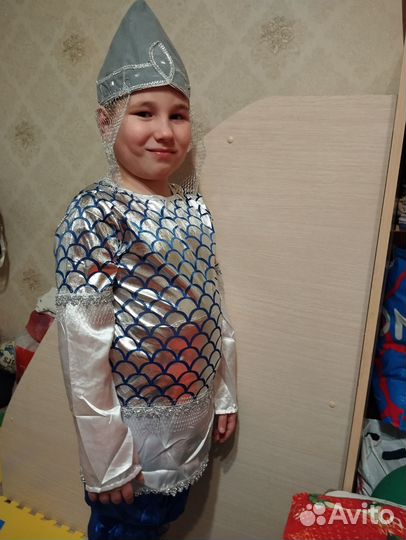 Костюм богатыря 128-134 детский праздник