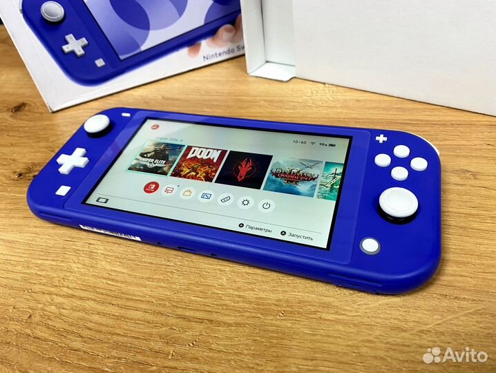 Портативная игровая приставка nintendo switch lite