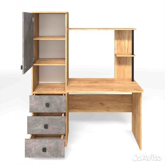 Стол ск 8 (дуб золотой крафт/ателье светлое)