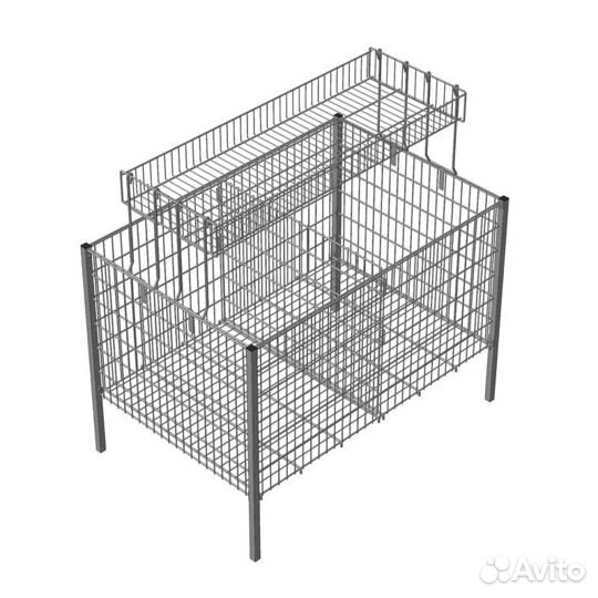 Корзина для распродаж 120*80*80 см Большая