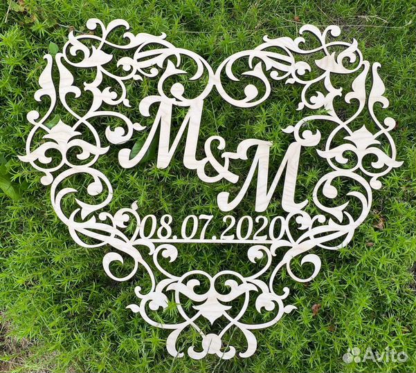 Монограмма Свадебный герб