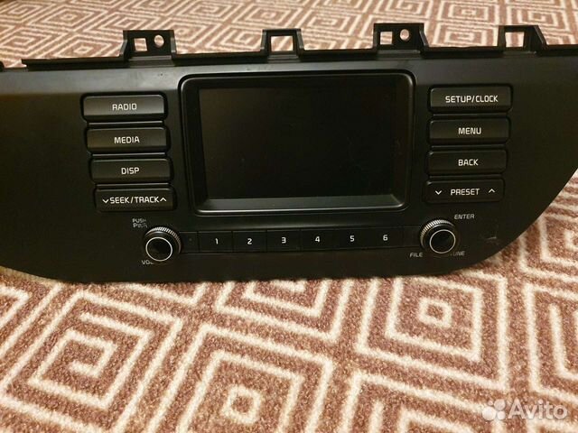 Штатная магнитола на Киа Рио 4 купить в Москве | Авито