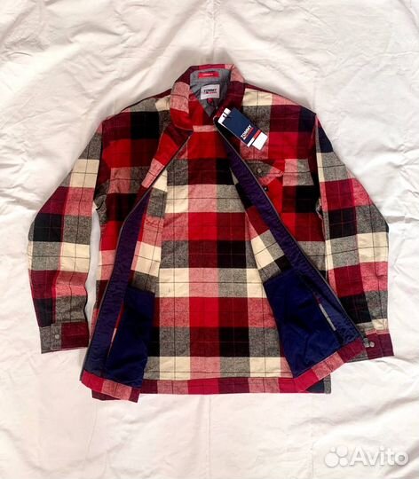 Куртка рубашка мужская tommy jeans