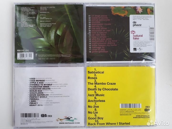 CD диски De-Phazz, Adele