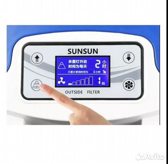 Фильтр для аквариума sunsun HW-3000 1200л-3000л