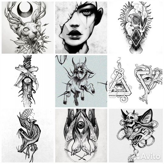 Модель на тату