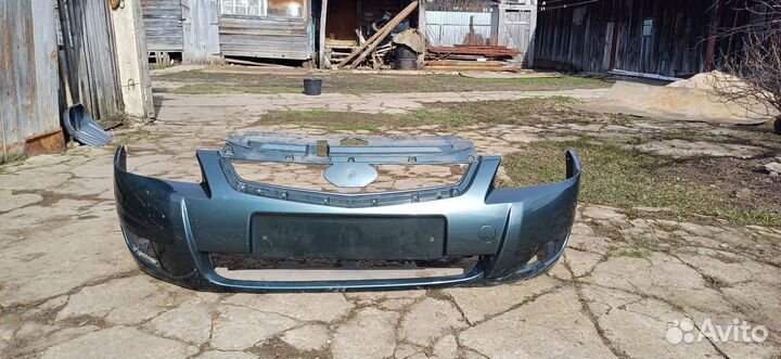 Бампер приора поло