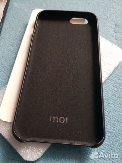 Премиум Чехол под кожаный для iPhone 6 / 6s Black