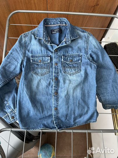 Рубашка джинсовая Некст