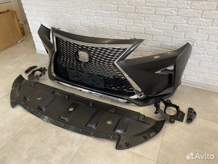Lexus RX 2009-2014 Бампер передний в 2017+ B8DB3