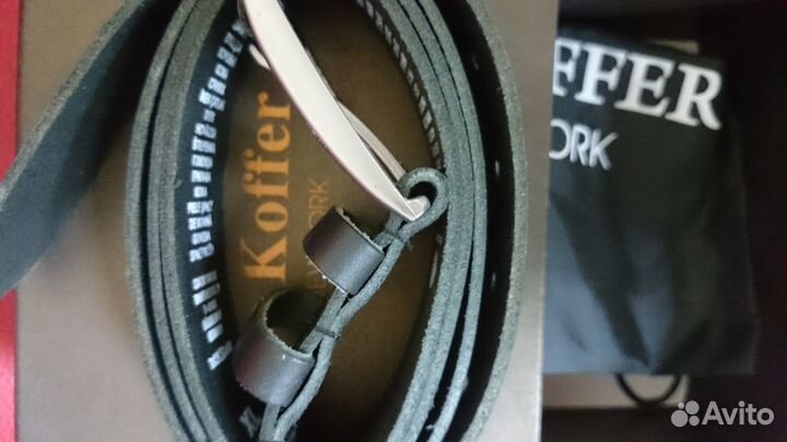 Мужской кожаный ремень Dr.Koffer