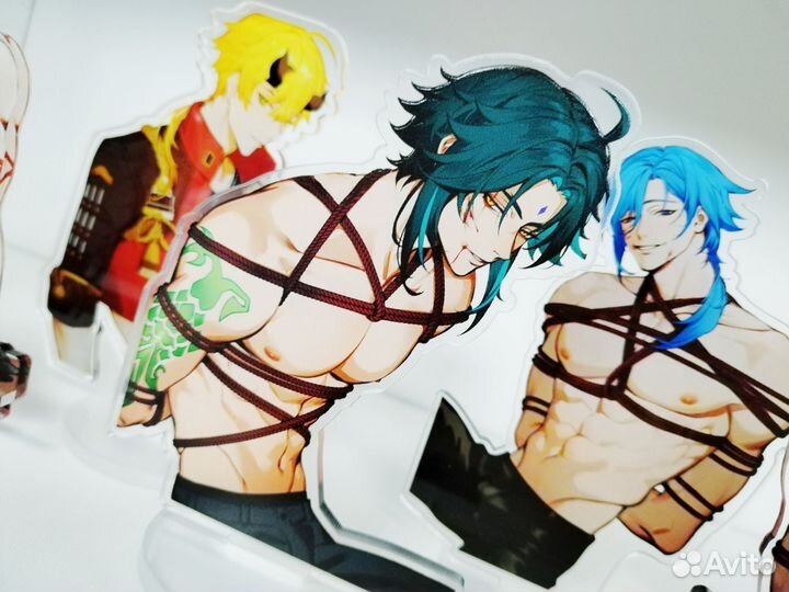 Акриловые фигурки в шибари Genshin Impact