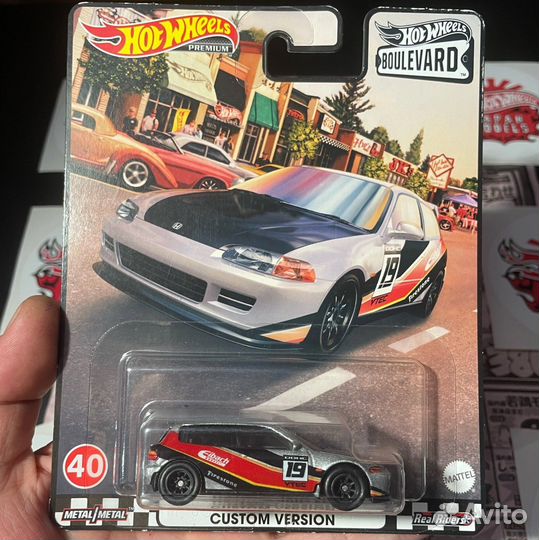 Hot Wheels Honda Civic EG Custom Version