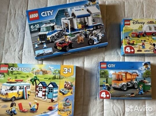 Новые Lego city, Classic creator, Mickey & Friends