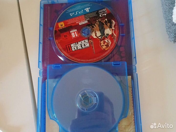 Red dead redemption 2 ps4 диск