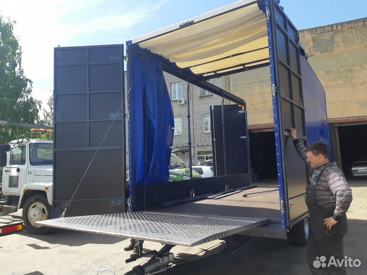 Прицеп с каркасом