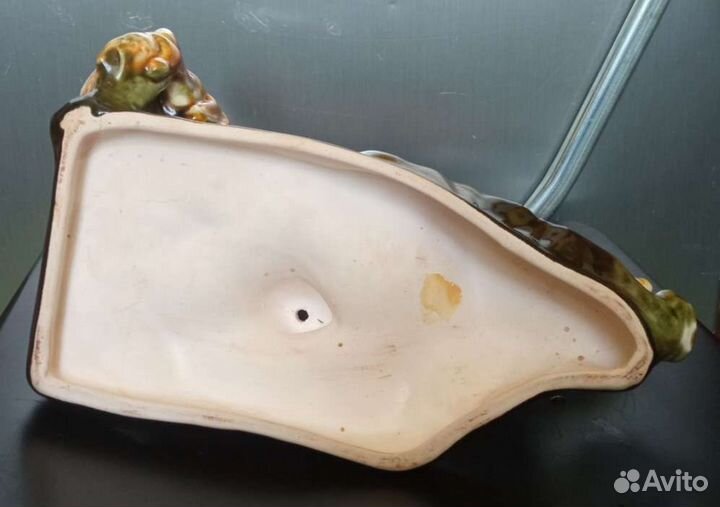 Статуэтка Сеттер собака с уткой дичью Керамика