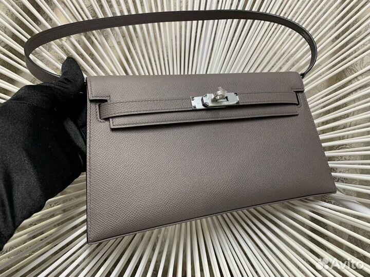 Сумка Hermes Kelly Elan Gray