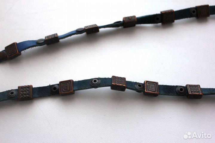 Кожаный браслет