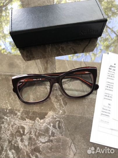 Новые очки / оправа kalita