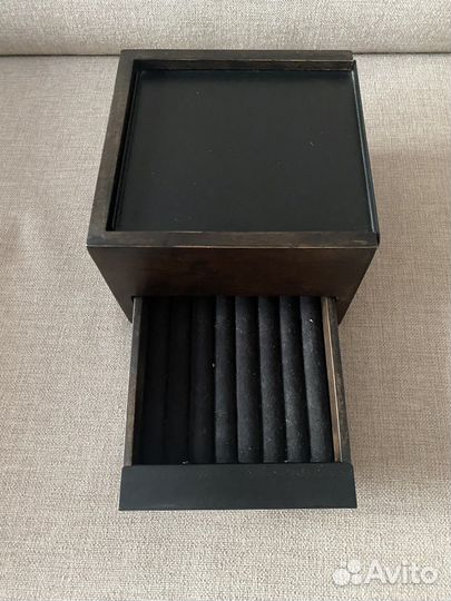 Шкатулка для украшений umbra stowit mini черная