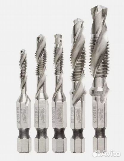 Набор сверл метчиков Milwaukee 48-89-4875