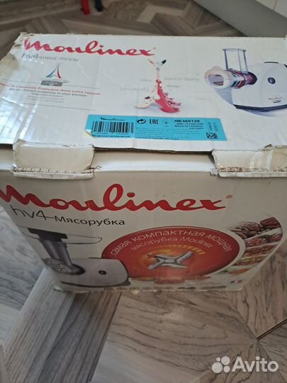 Мясорубка moulinex hv4 me458139