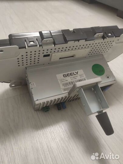 Оригинальная штатная магнитола Jeely Atlas 2020