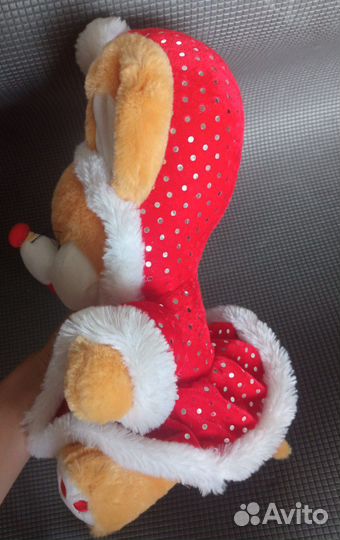 Мягкая игрушка Мышка с музыкой