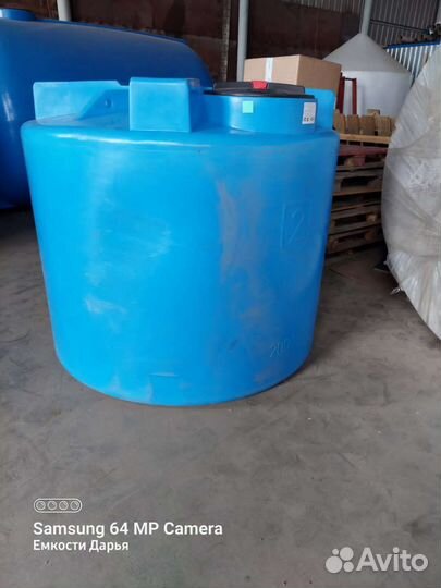 Емкость пластиковая бак для воды 3000л