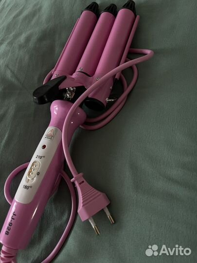 Плойка тройная для волос