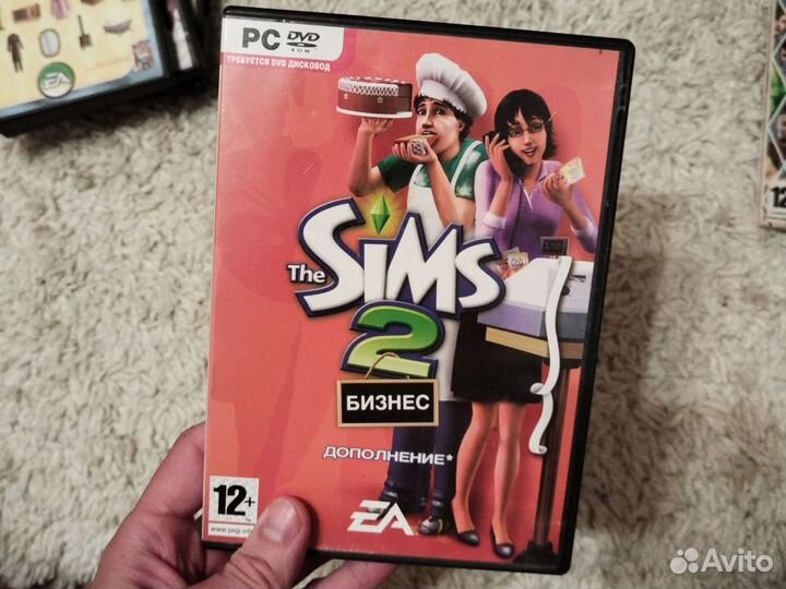 Диски на ps The Sims